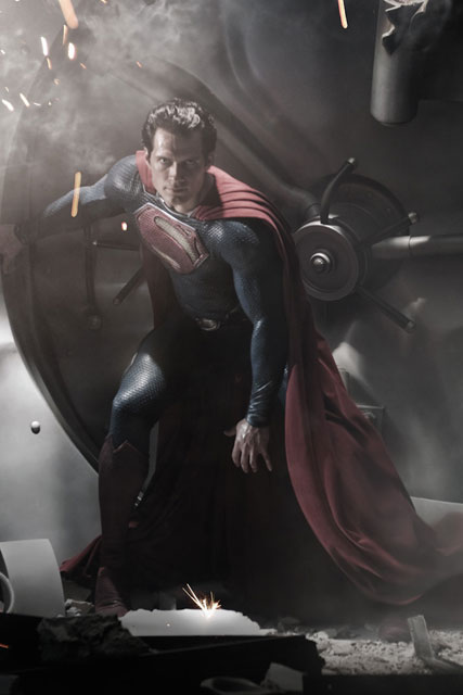 FIRST LOOK! Henry Cavill as Superman