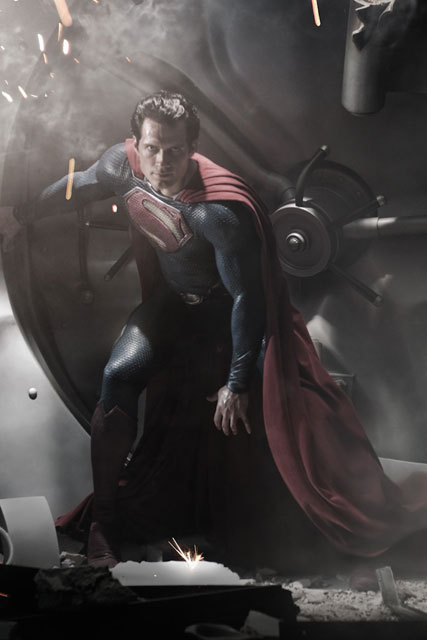 First look at Superman in new movie