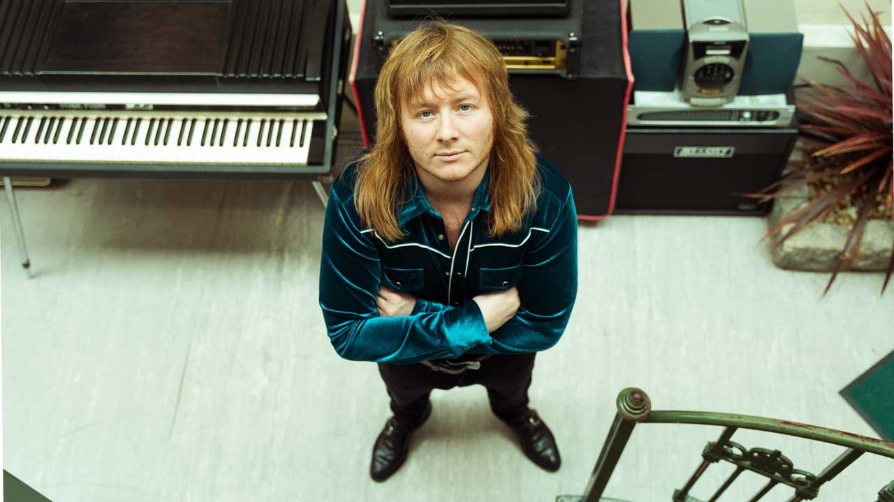 Ty Freeman pictured in the studio