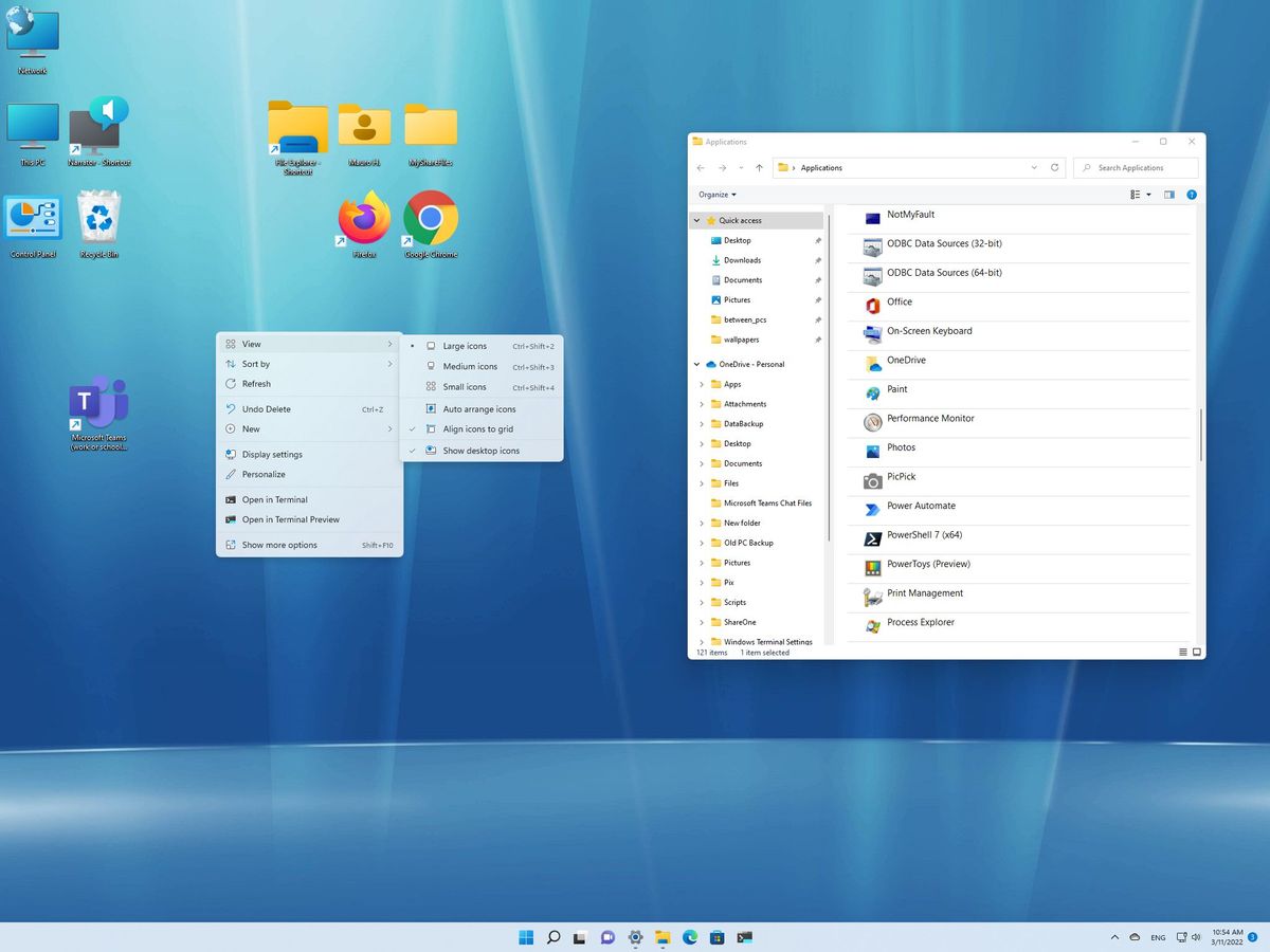 computer windows 7 desktop icons