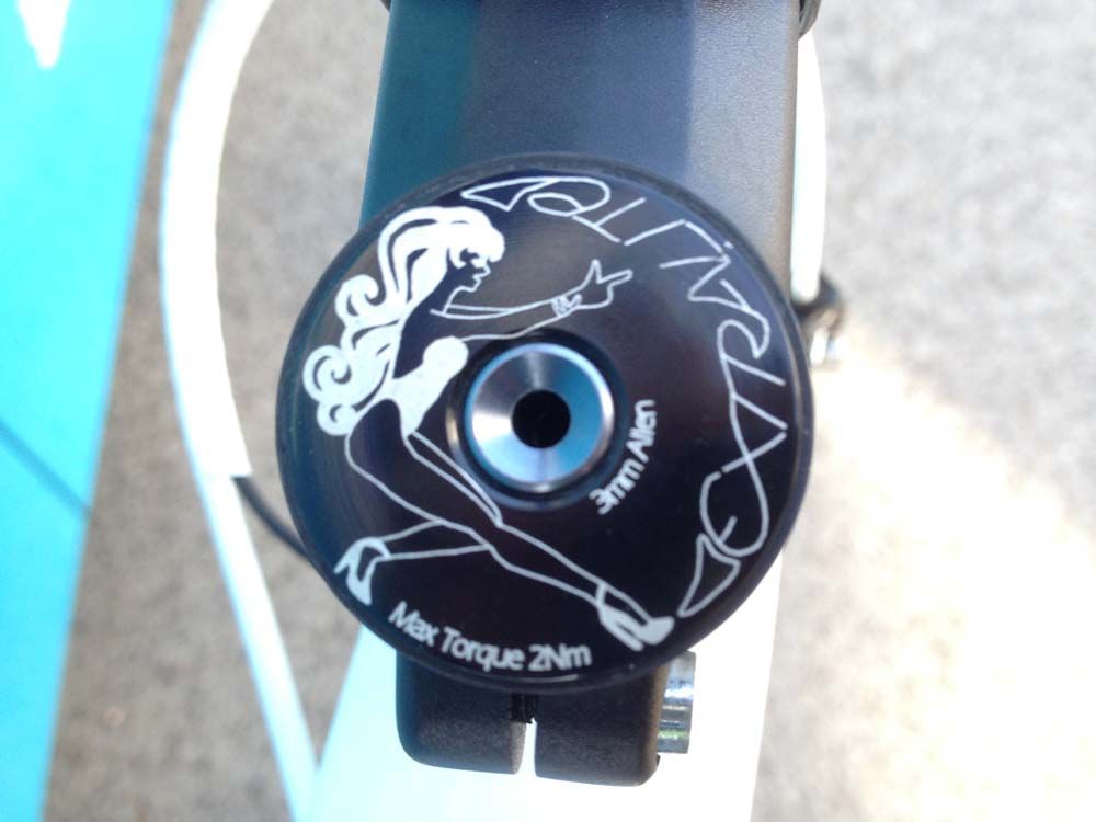 A custom stem cap for Pinot