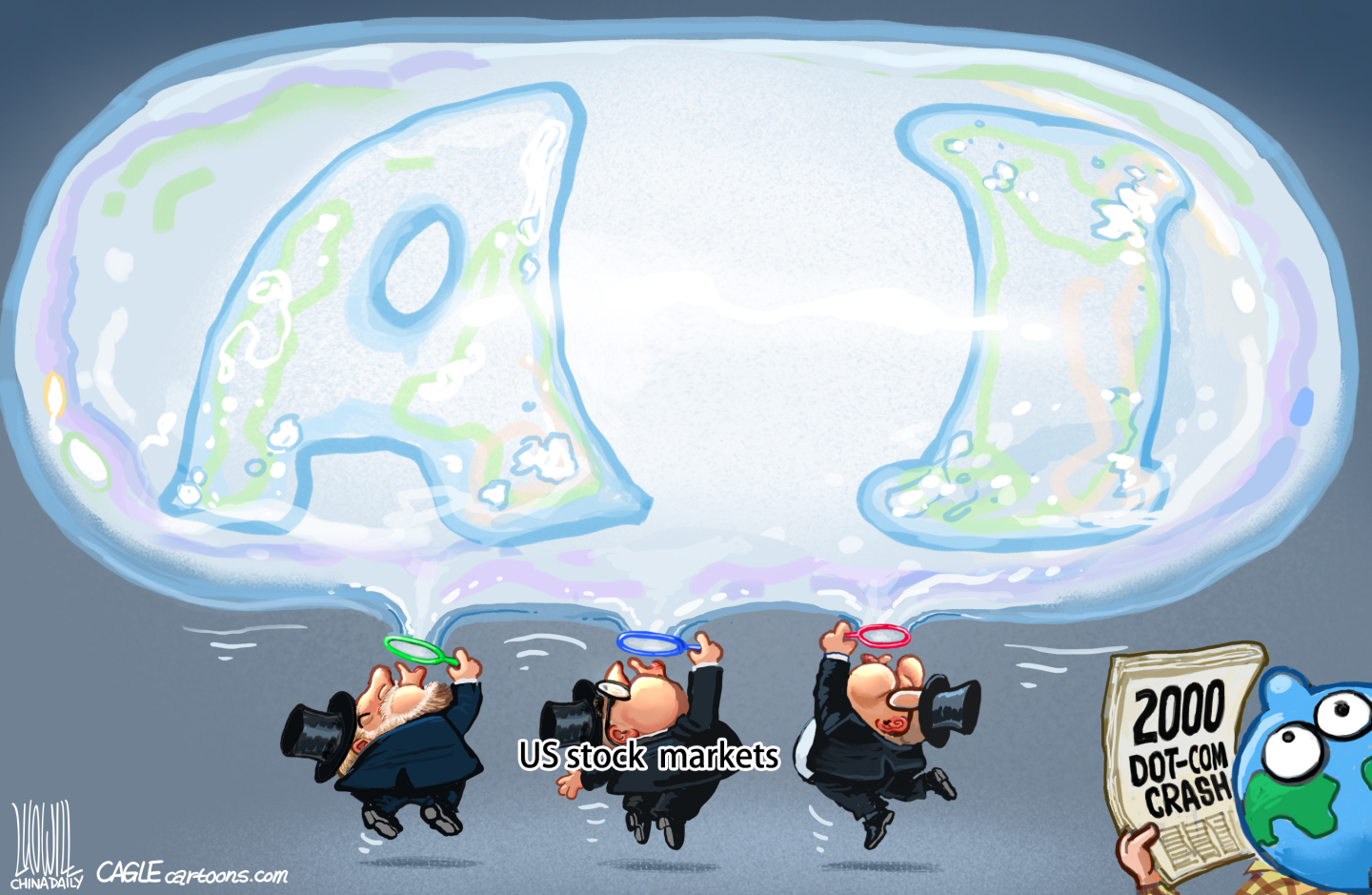 Political cartoon