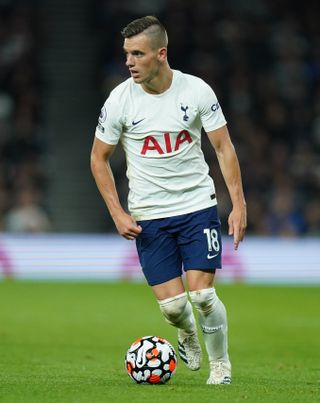 Giovani Lo Celso, pictured playing for Spurs, is now on loan at Spanish side Villarreal