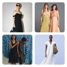 summer dress trends 2026 at Khaite, Chlo&eacute;, Ceilie Bahnsen, and Ganni