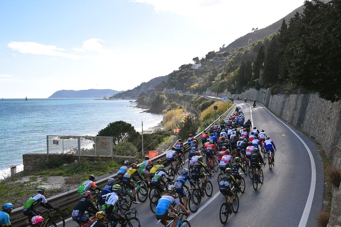 The sun eventually came out for the 2018 Milan-San Remo