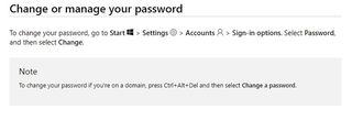 Microsoft Windows password