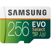 Samsung EVO 256GB microSD card: $34.99$27.99 at Amazon