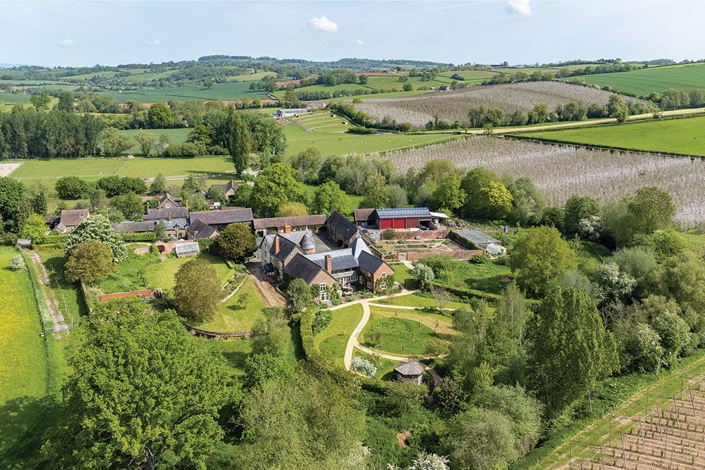 Paunton Court, Herefordshire.
