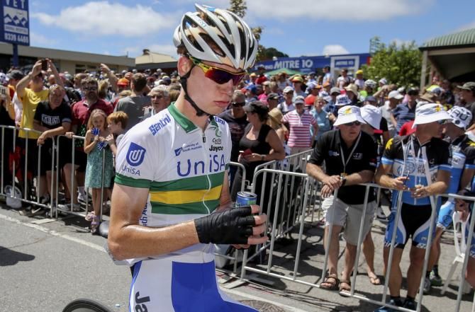 Jack Haig at the 2015 Tour Down Under