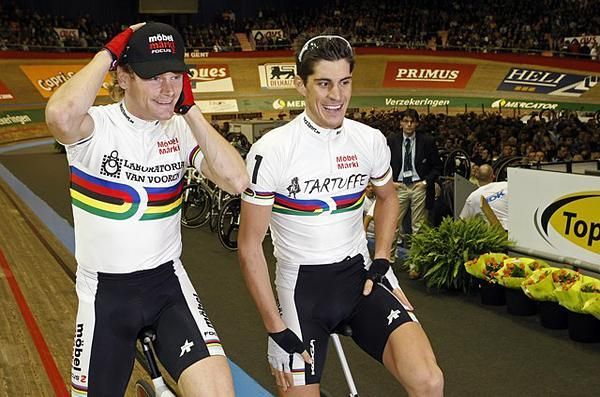 Risi and Marvulli in Gent, 2007.