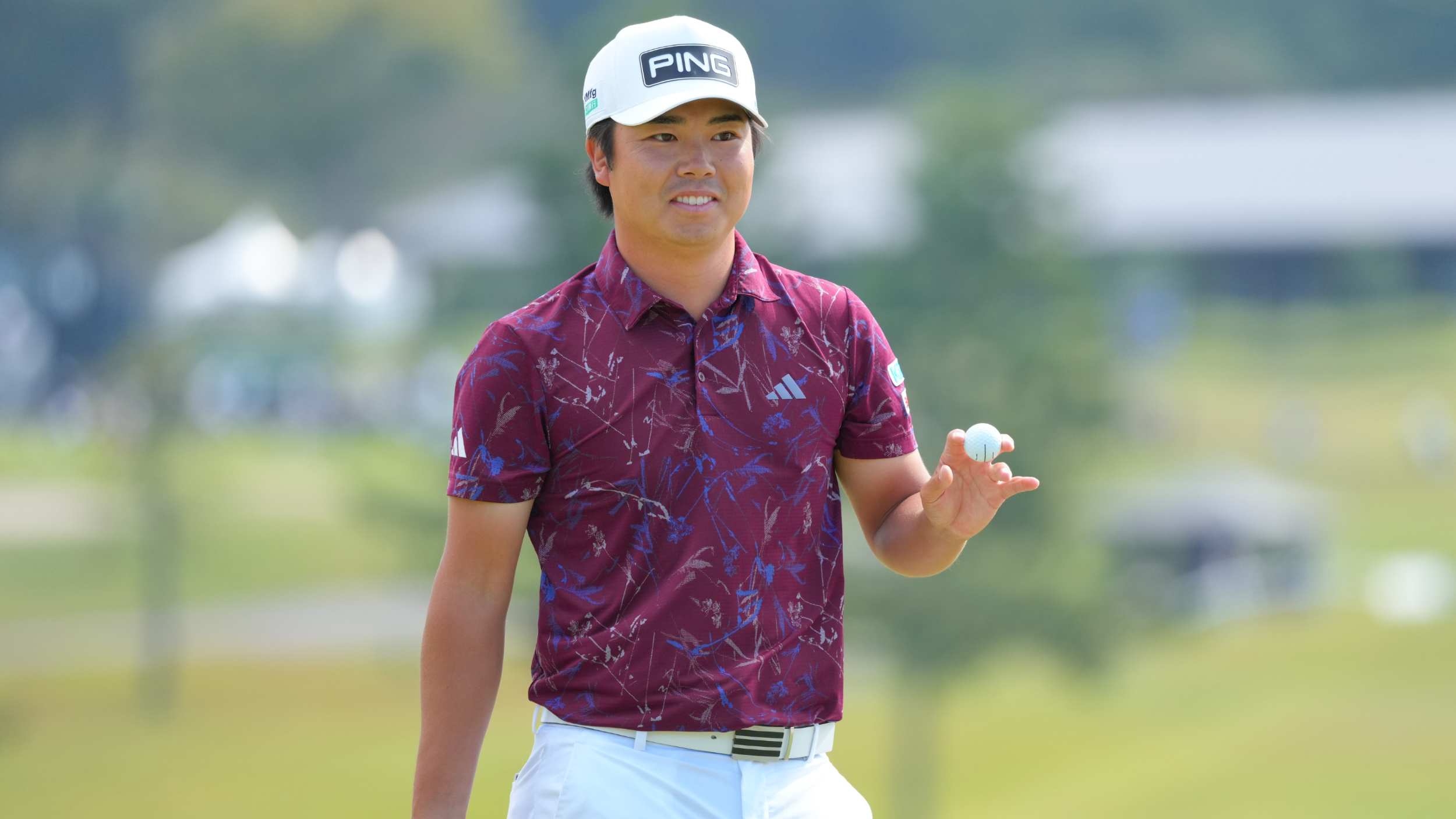 Yusaku Hosono at the Japan Open Golf Championship
