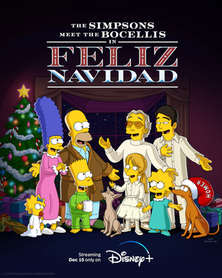The Simpsons and Andrea Bocelli team up on Disney Plus