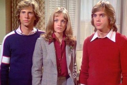 A still from an episode of the 1970s show "The Hardy Boys/Nancy Drew Mysteries."