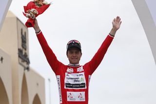 Edvald Boasson Hagen leads the 2016 Tour of Oman after stage three