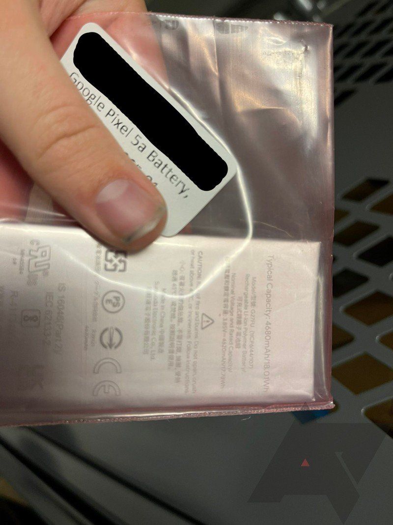 Pixel 5a Components Leak