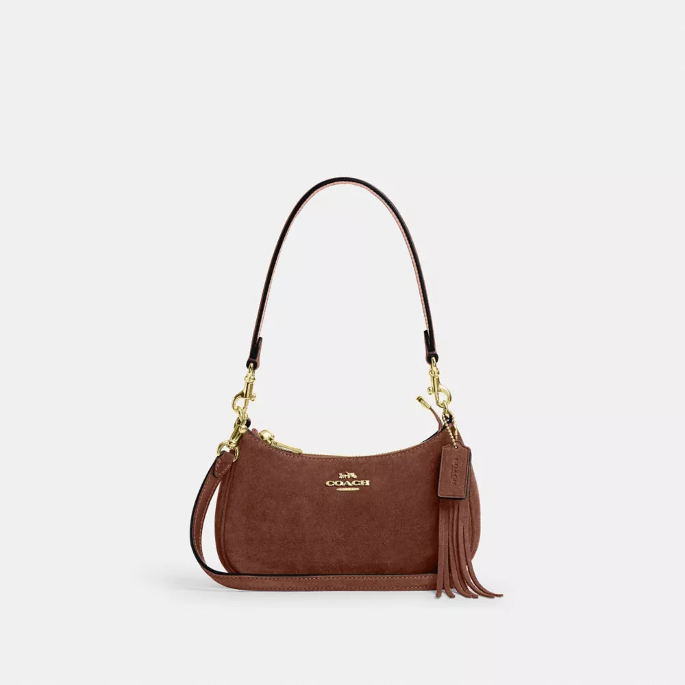 Gold Teri Mini Crossbody Bag