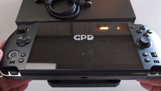 Screenshot from The Phawx's YouTube video review of the GPD Win 5 gaming handheld