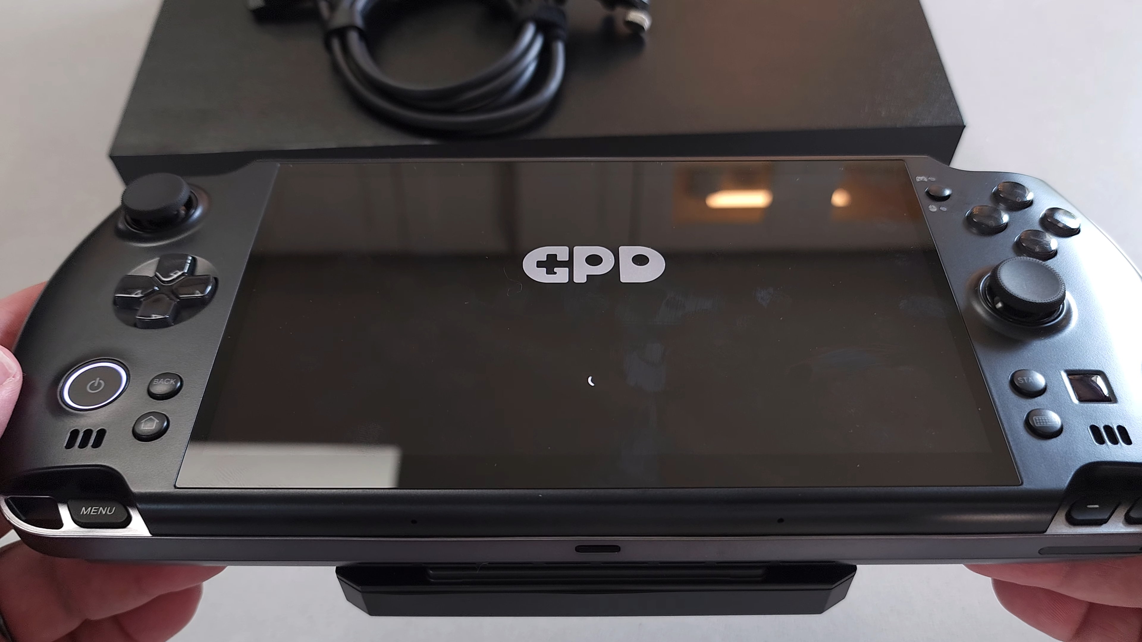 Screenshot from The Phawx&#039;s YouTube video review of the GPD Win 5 gaming handheld