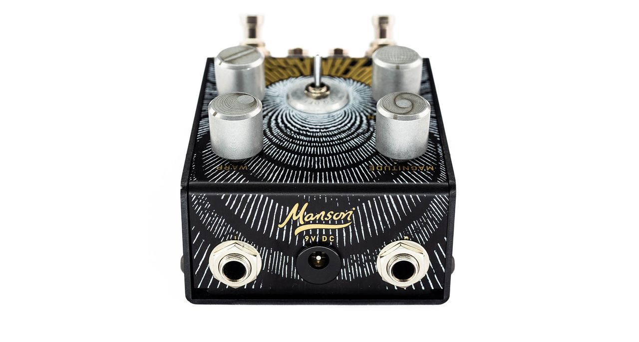 Manson Guitar Works Supermassive Black Fuzz: the first fuzz pedal from the British guitar brand is made in the UK with help from ThorpyFX, and captures Matt Bellamy of Muse's ferocious fuzz tones&nbsp;&ndash; ferocious, but voiced to work with a human vocal