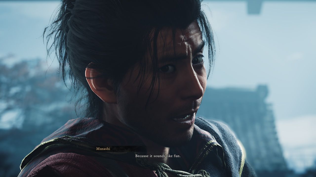 Musashi Miyamoto in Onimusha