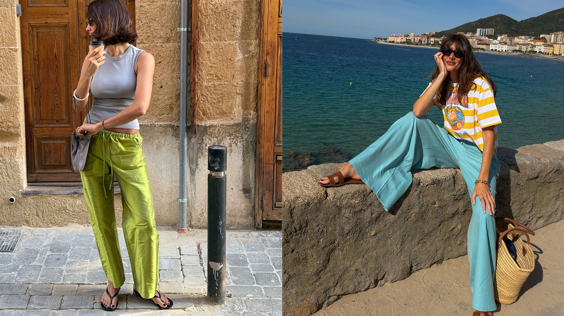 5 Pretty Summer Pants All the Cool Dressers Are Wearing With Sandals