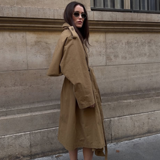 woman wearing clog outfit winter 2025