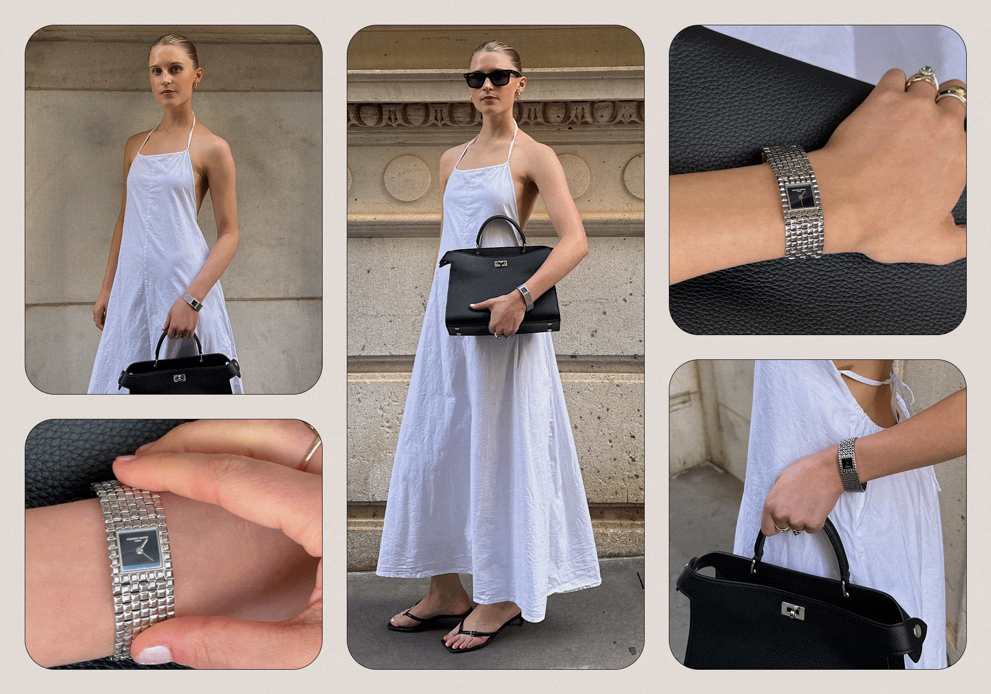 Influencer styling Frederique Constant Watch