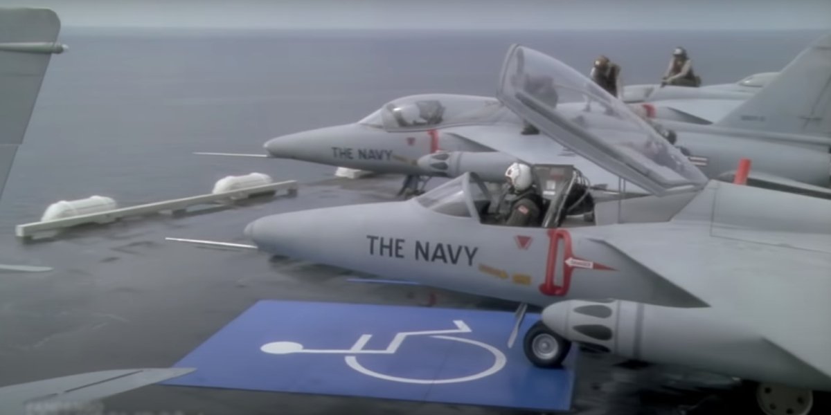 A scene from Hot Shots!