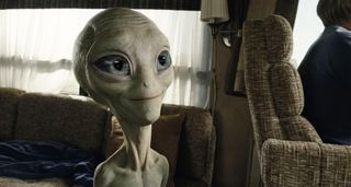 the alien in the movie paul