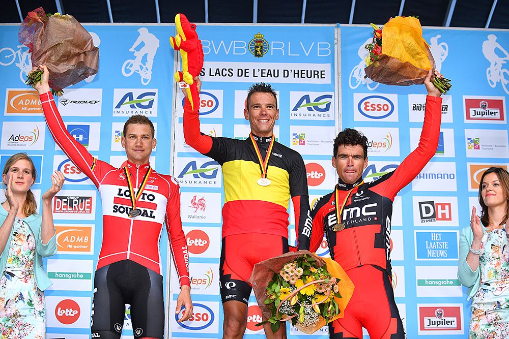 Philippe Gilbert (BMC) wins Belgian road race title