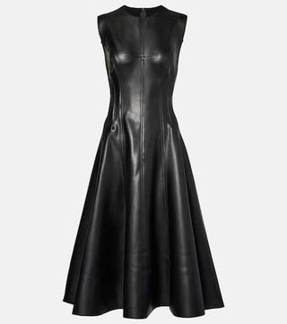 Grace Faux Leather Dress