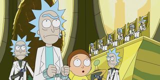 Rick and Morty in "Close Rick-Counters of the Rick Kind."
