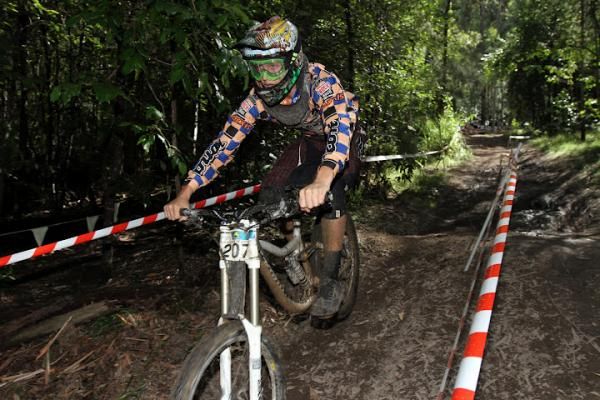 Dean Luca in 8th in U19 men