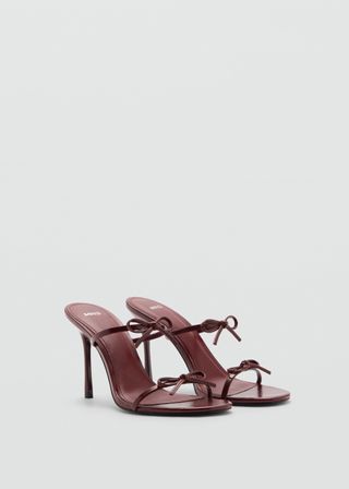 Heeled Sandals With Fastener