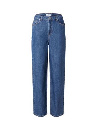 Selected Femme Bella High Waist Jeans, Medium Blue