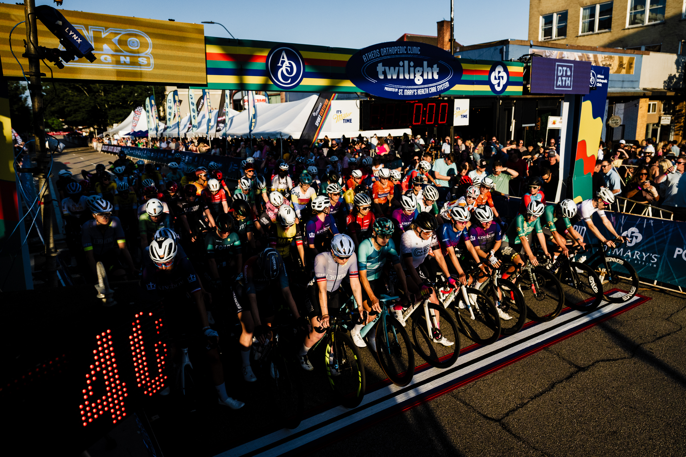 Images from the Athens Twilight Criterium 2025