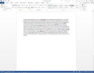 microsoft word 2016 test questions and answers