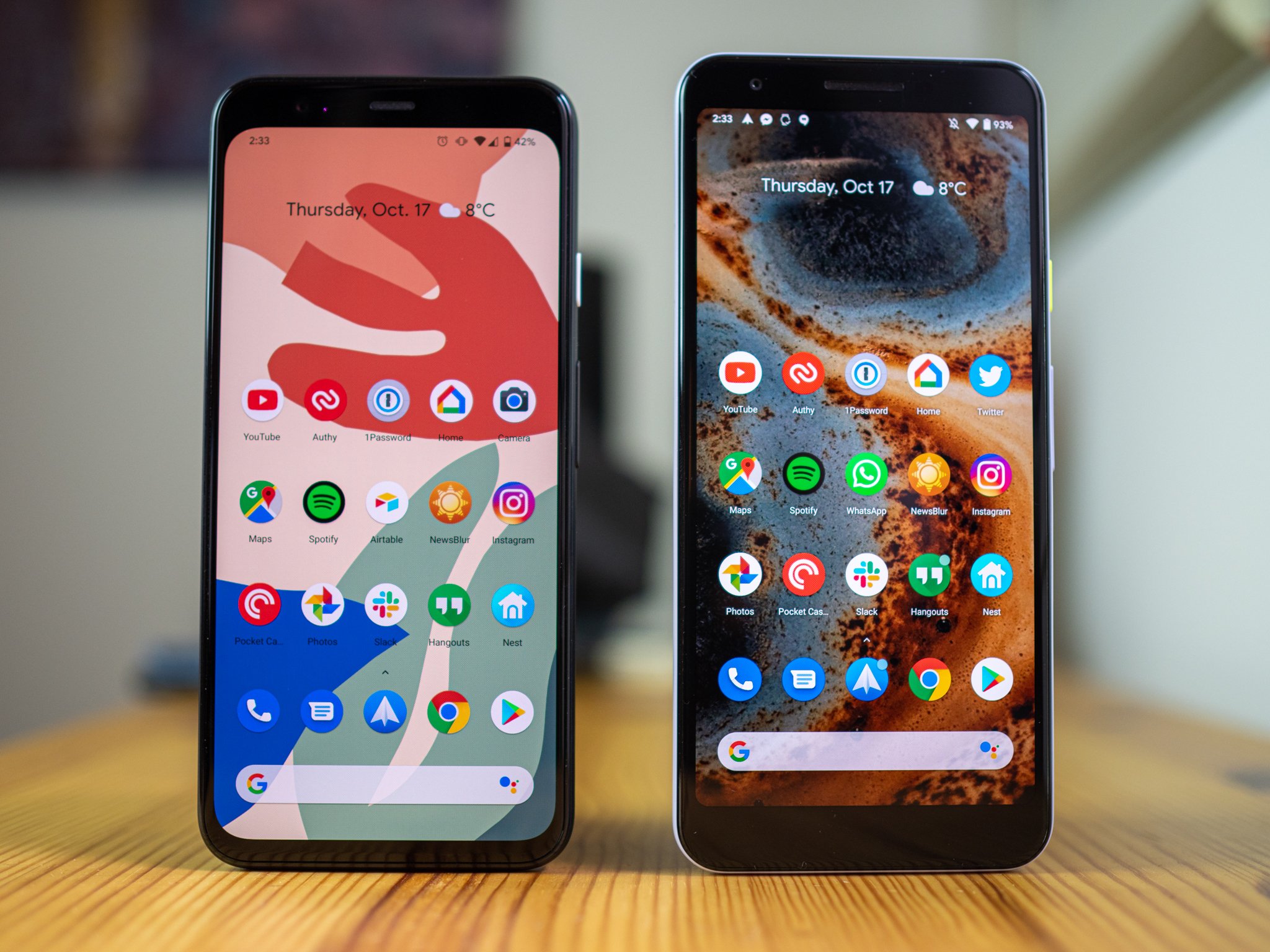 google pixel 3a and 4a comparison