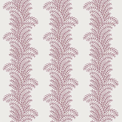 pink fern striped wallpaper from Graham &amp;amp; Brown