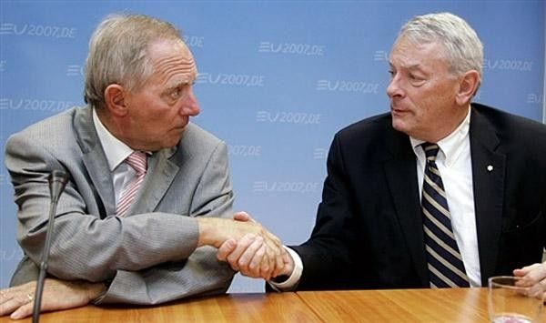 German Interior Minister Wolfgang Schaeuble