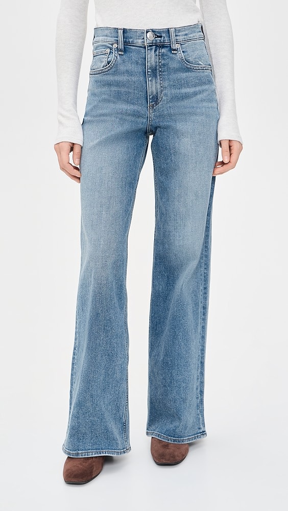 Rag &amp;amp; Bone Flexi Andi Full Wide Jeans