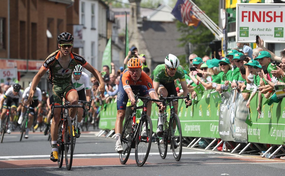 Yannis Yssaad (Armee de Terre) wins stage 6 of the An Post Ras