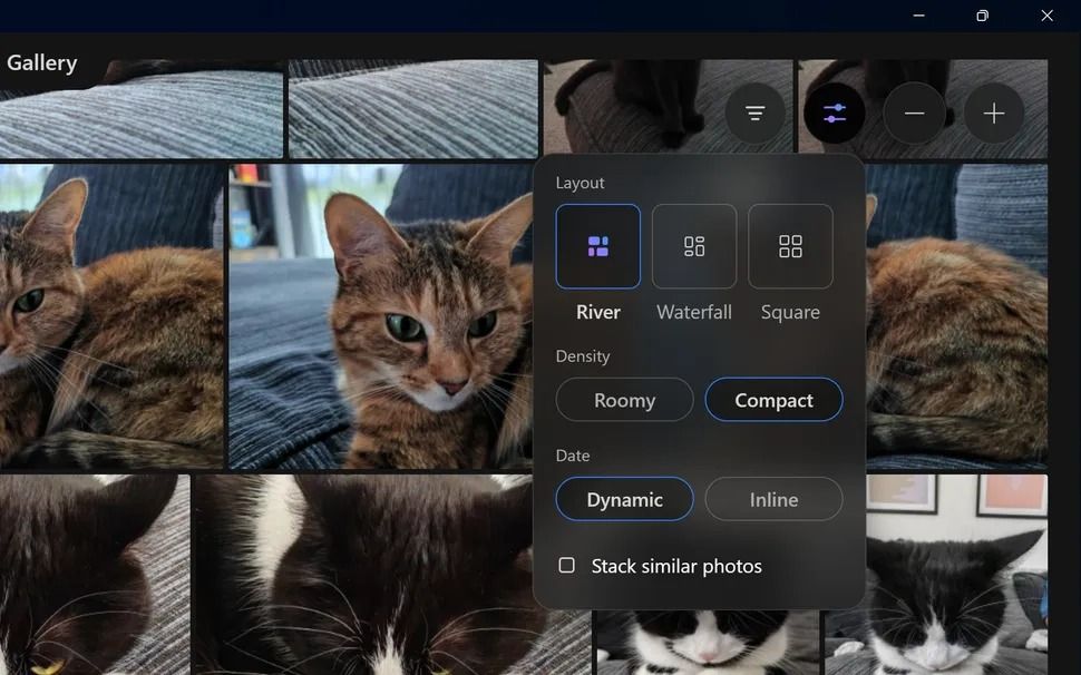 Screenshots of the OneDrive Windows 11 app