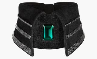Black Diamond Pave Collar by Karl Lagerfeld for Net-a-Porter.