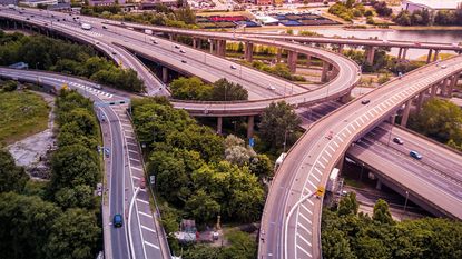 Motorway junction