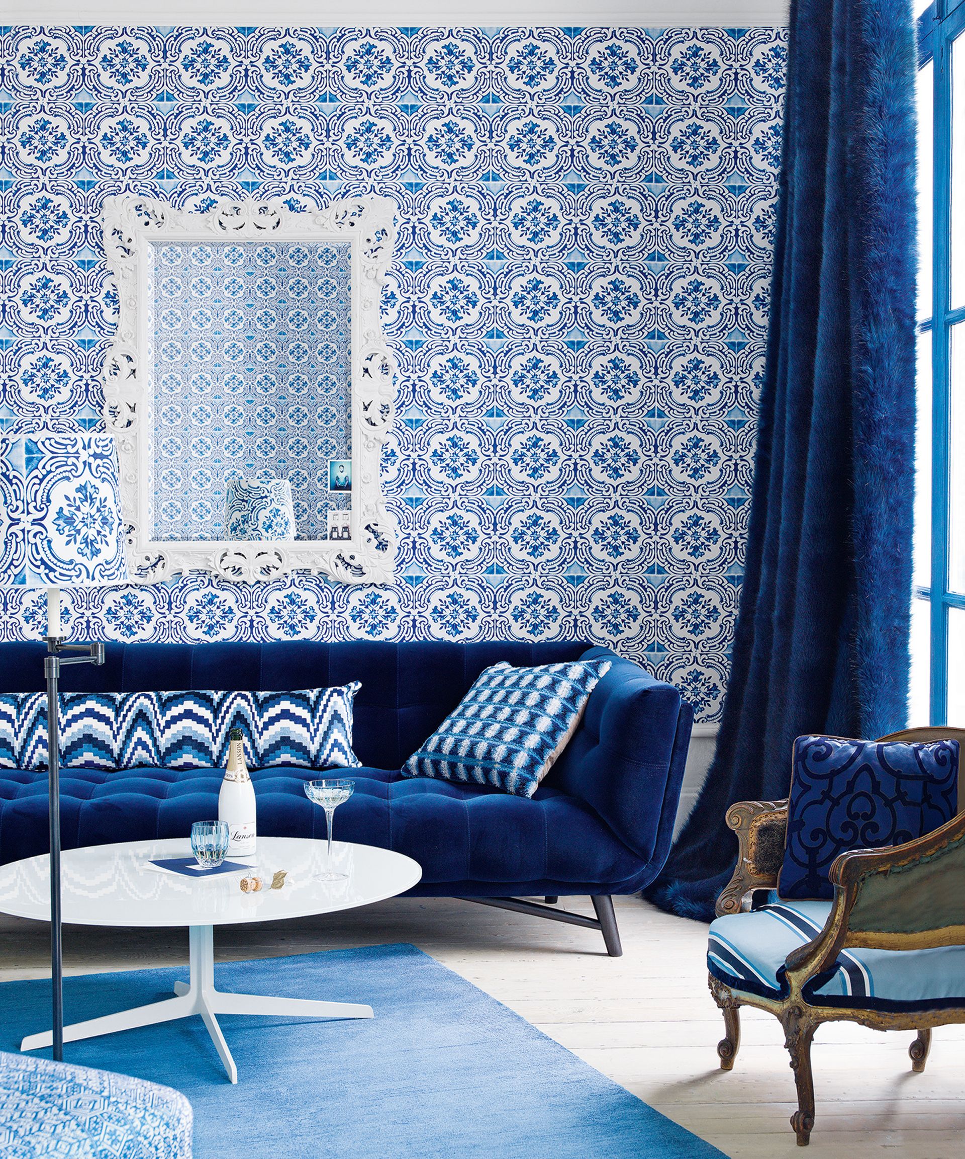 Blue living room ideas 10 ways with blue in living rooms