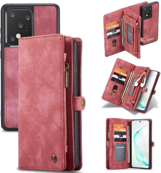 Simicoo Leather Case Galaxy S20 Ultra Cropped