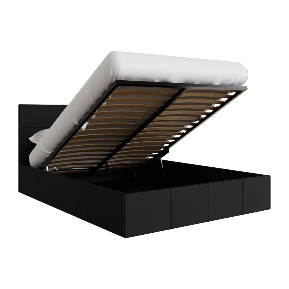 Upholstered Ottoman Storage Bed