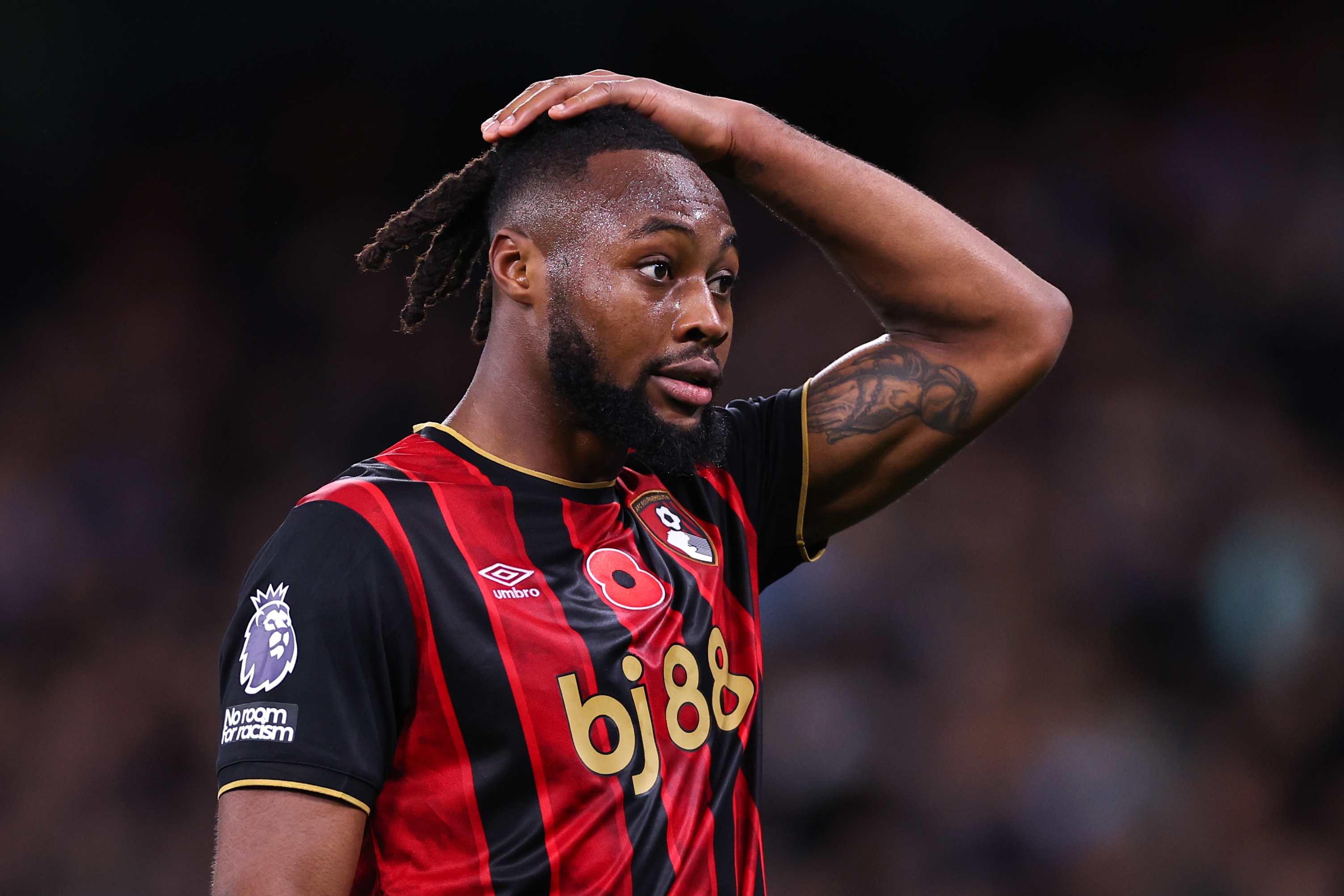 Bournemouth forward Antoine Semenyo