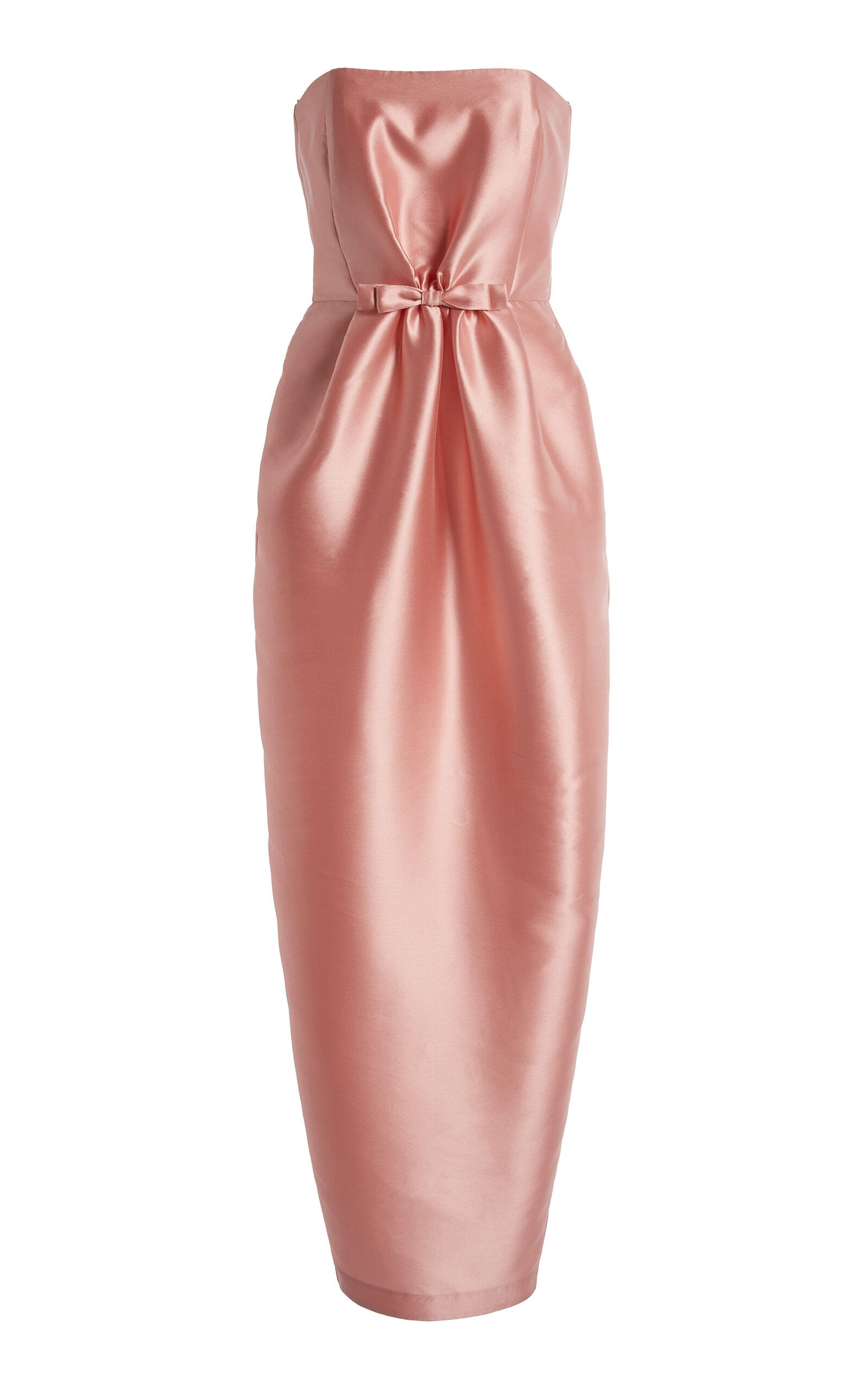 Lenette Satin Maxi Dress